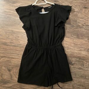 Butterfly Sleeve Romper